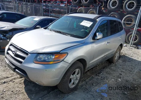 2008 Hyundai Santa Fe Gls из США, поврежденный, VIN 5NMSG13D28H186371